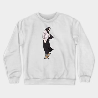 Skateboard hijabi Crewneck Sweatshirt